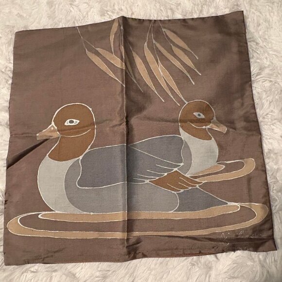 New without tags Jim Thompson silk pillow case and silk scarf - Picture 1 of 7